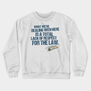 for the law bandit art car movie Crewneck Sweatshirt